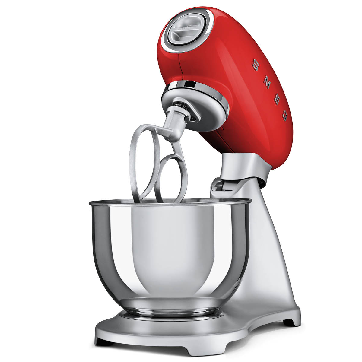 Smeg 50's Style Köksmaskin SMF02 4,8 L Röd