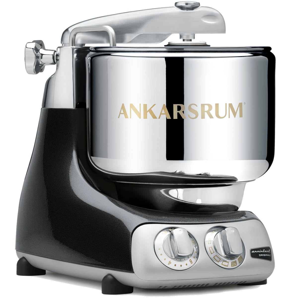 Ankarsrum Assistent Original Köksmaskin Svart/Blank