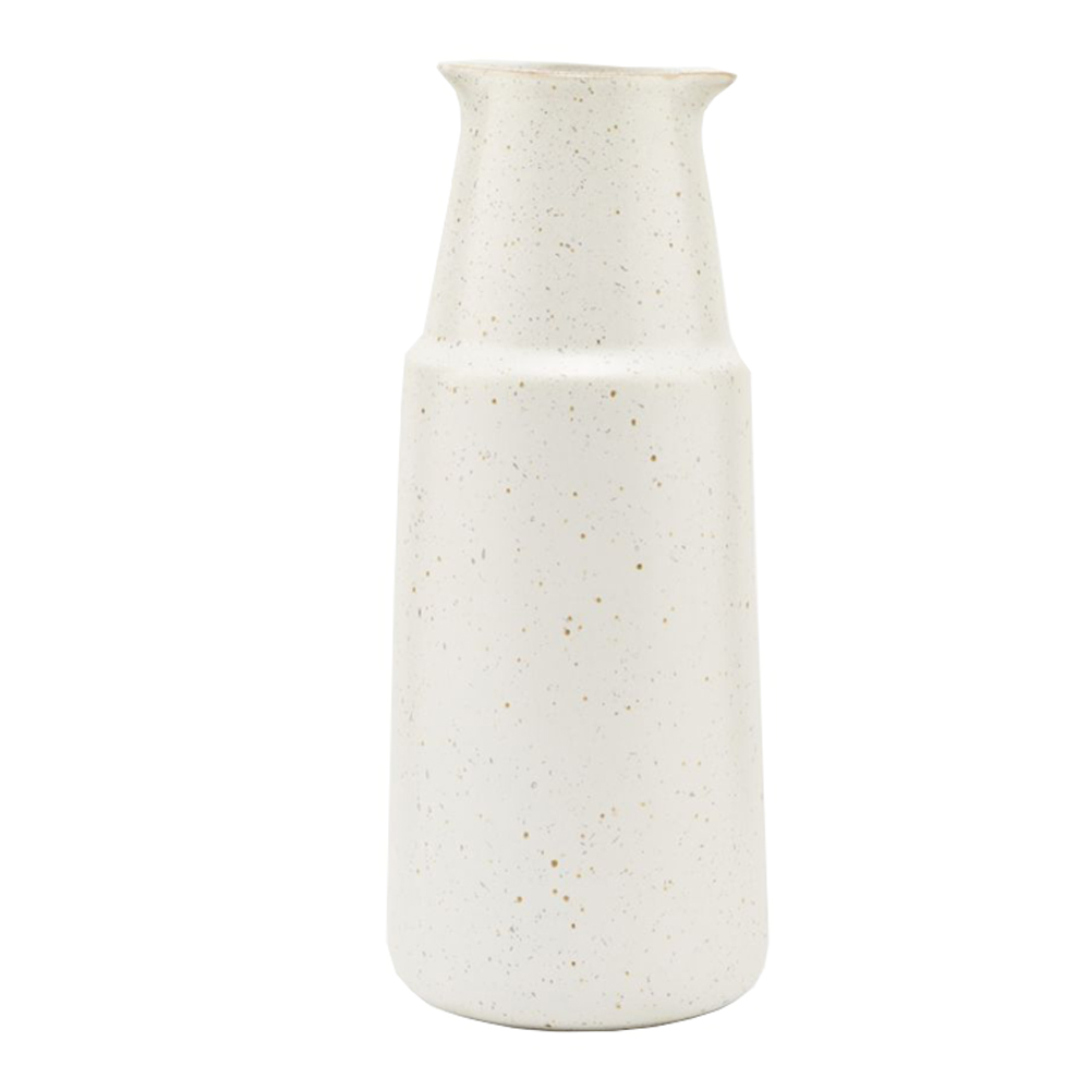 Pion Flaska 18 cm Grå/Vit