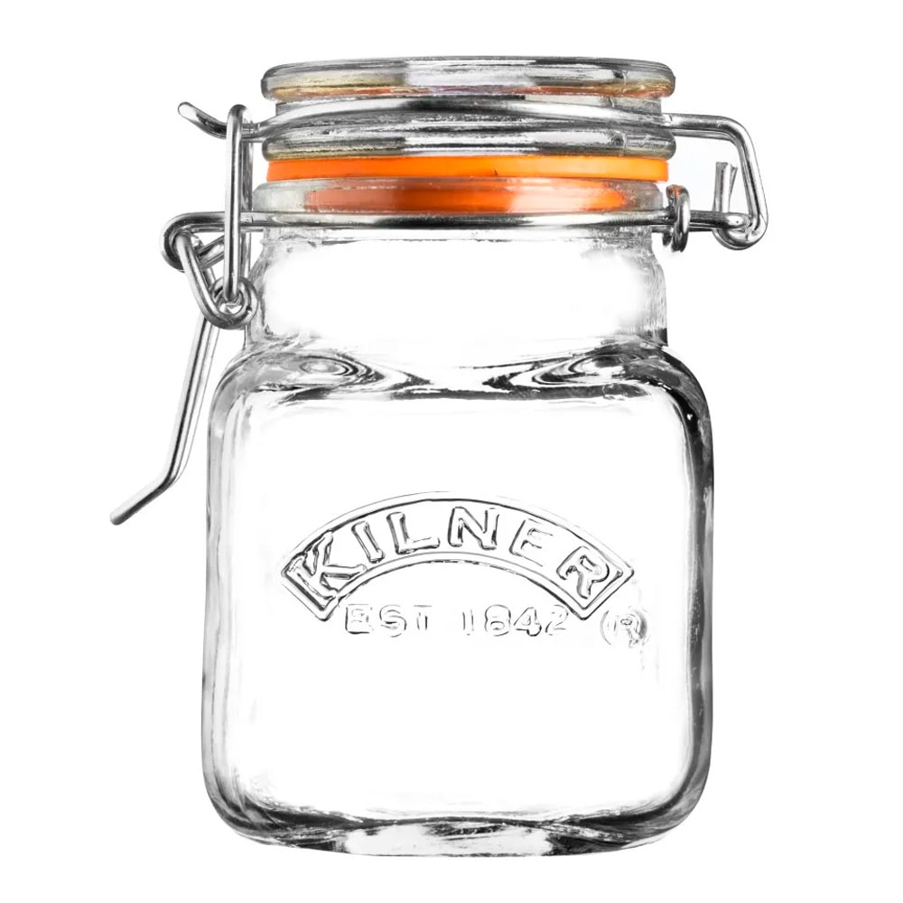Clip Top Konserveringsburk Kryddor Bygellock 70 ml Klar