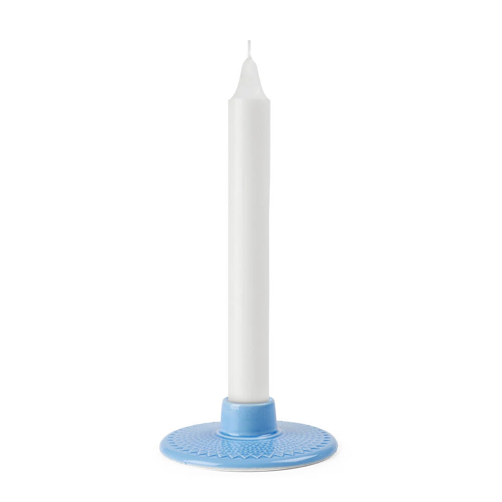 Rhombe Color Ljusstake 3 cm Blå