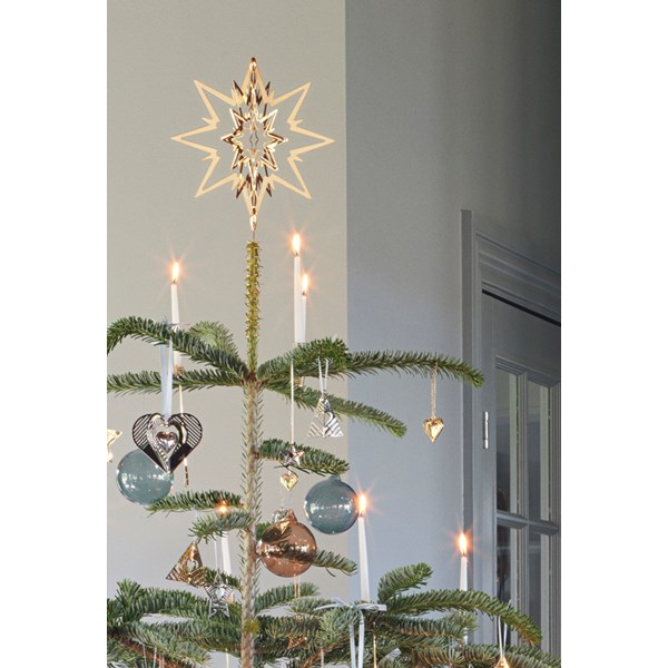 Julstjärna Top Star 19 cm Guld