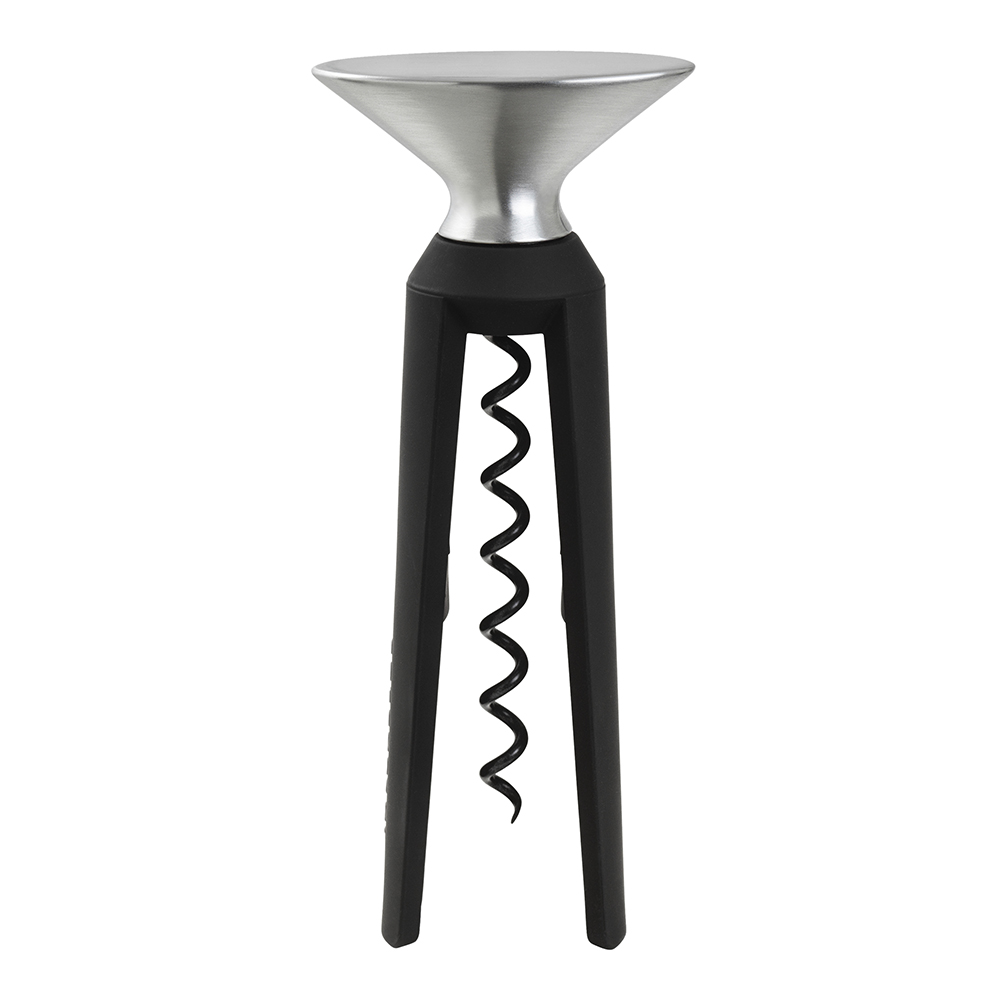 Korkskruv 16,5 cm Svart/Stål