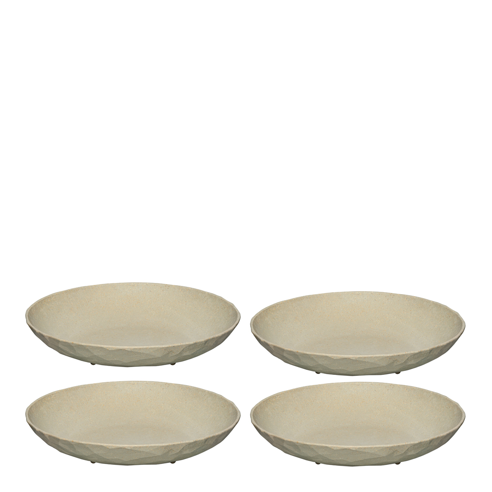 Club Tallrik 22 cm 4-pack Beige