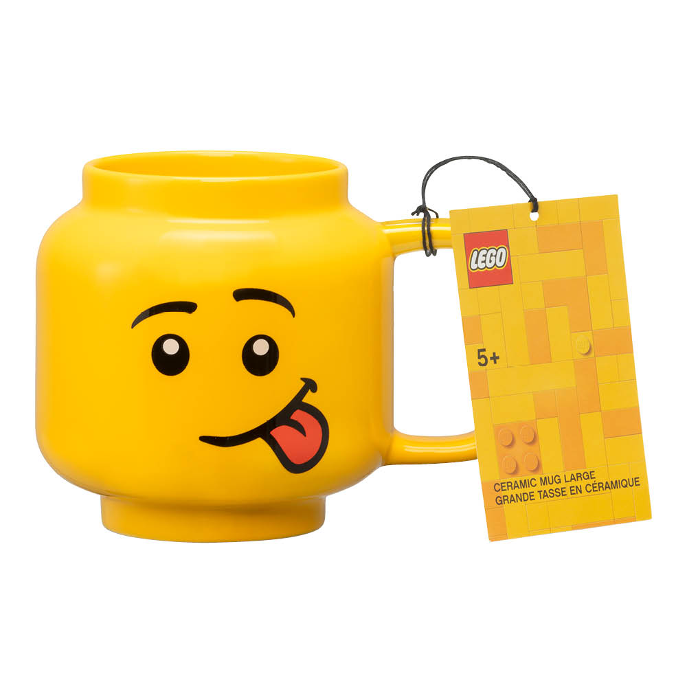 Mugg tokig figur 55 cl Gul