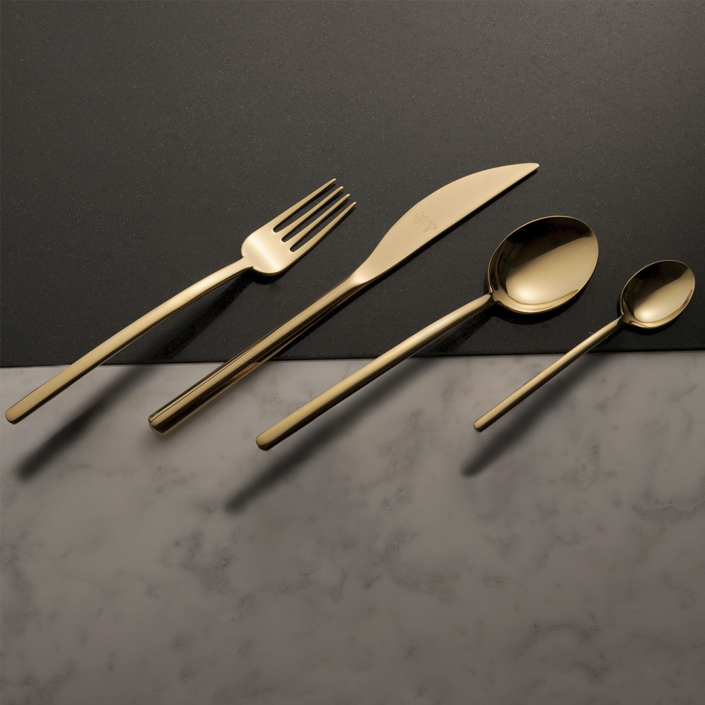 Bambini Bestickset 16-delar Luce Guld