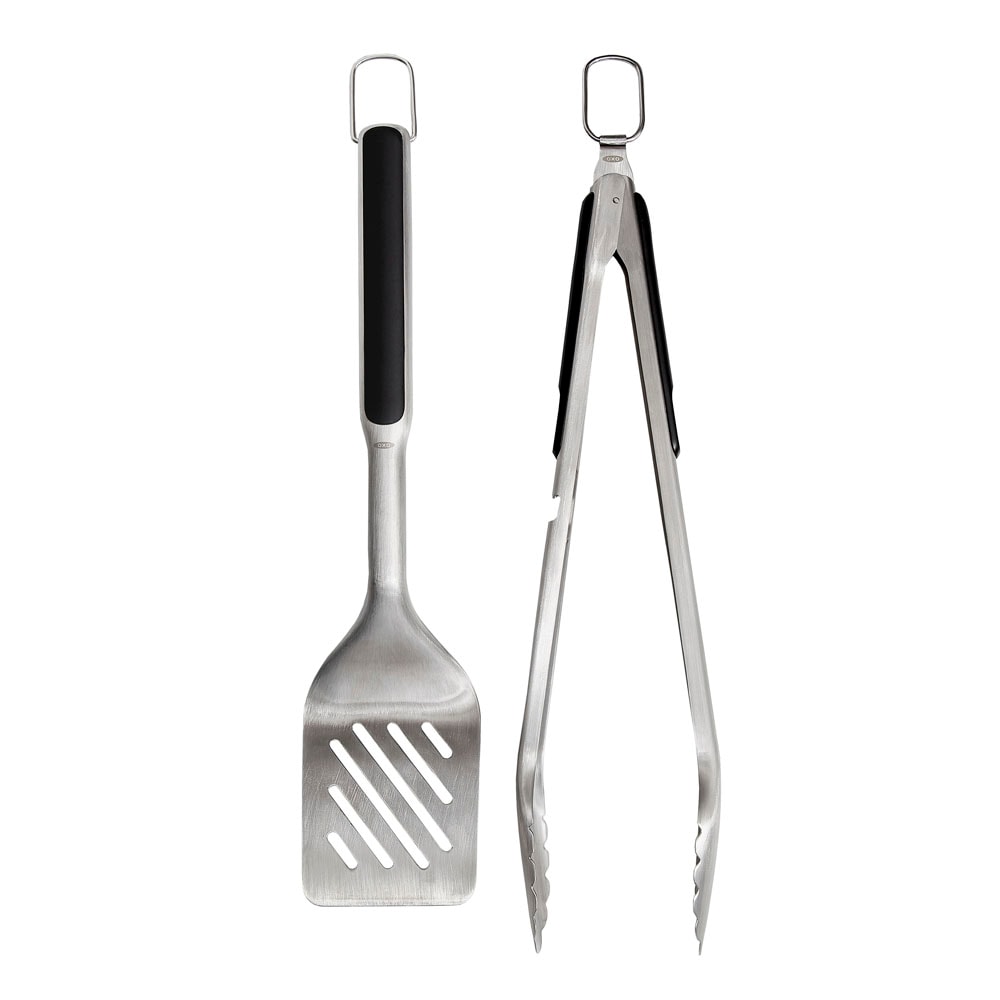 Good Grips Grilltång och Grillstekspade Rostfri