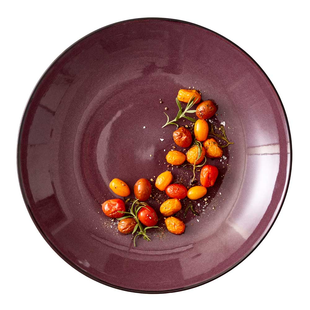 Fat 40 cm Svart/Lila