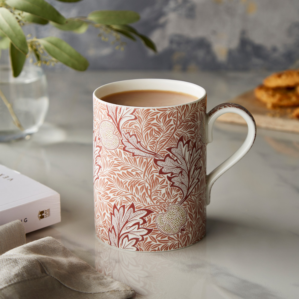 Morris & Co Mugg Apple Madder 34 cl Röd