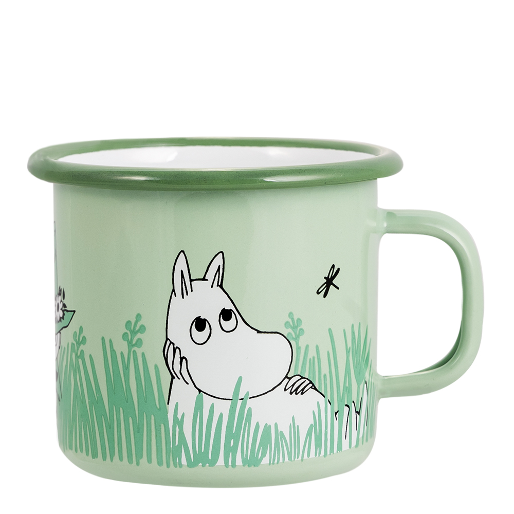 Mumin Emaljmugg Pojkarna 25 cl