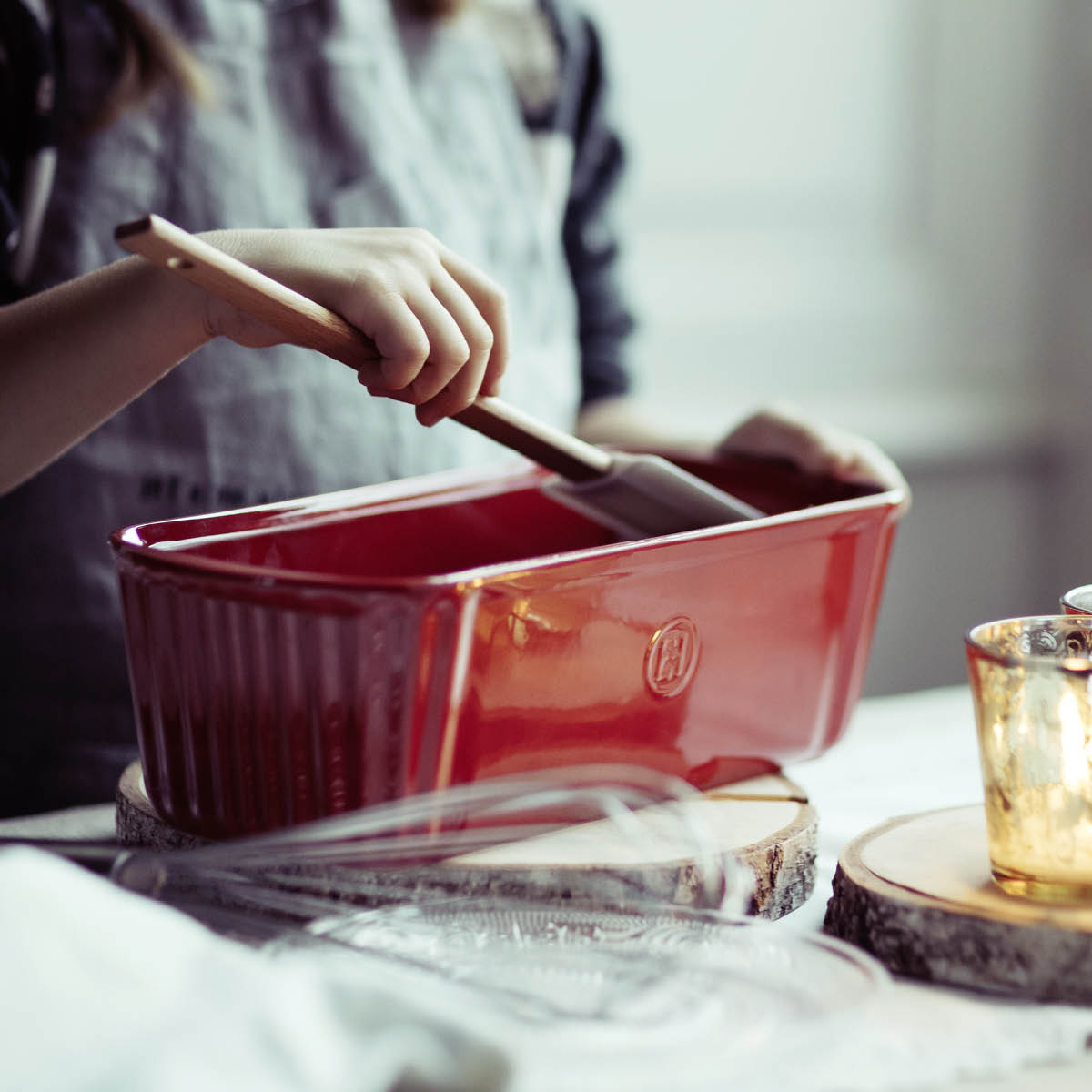 Ovenware Brödform 27,5 cm Röd