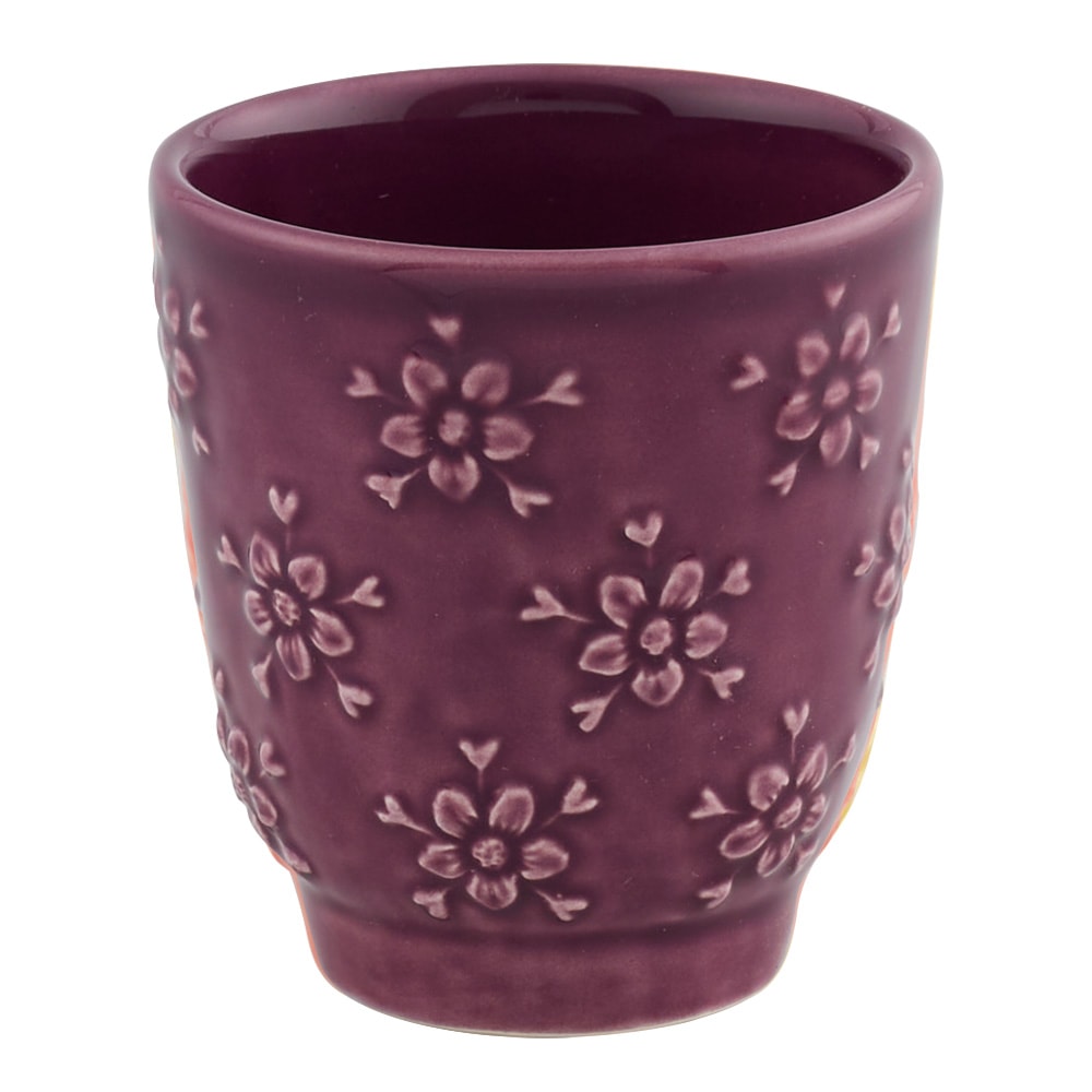 Flora Mugg 10 cl Lila