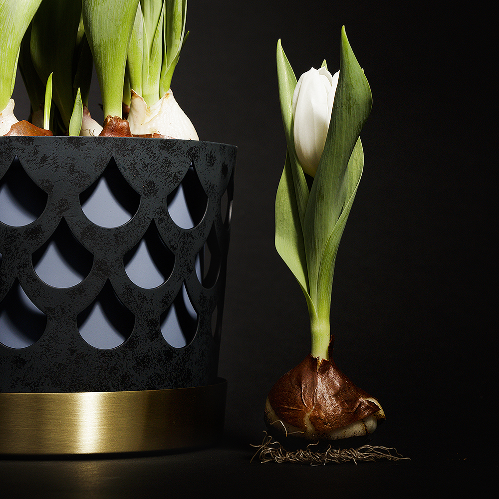 Trio Kruka Drop 18 cm Blå