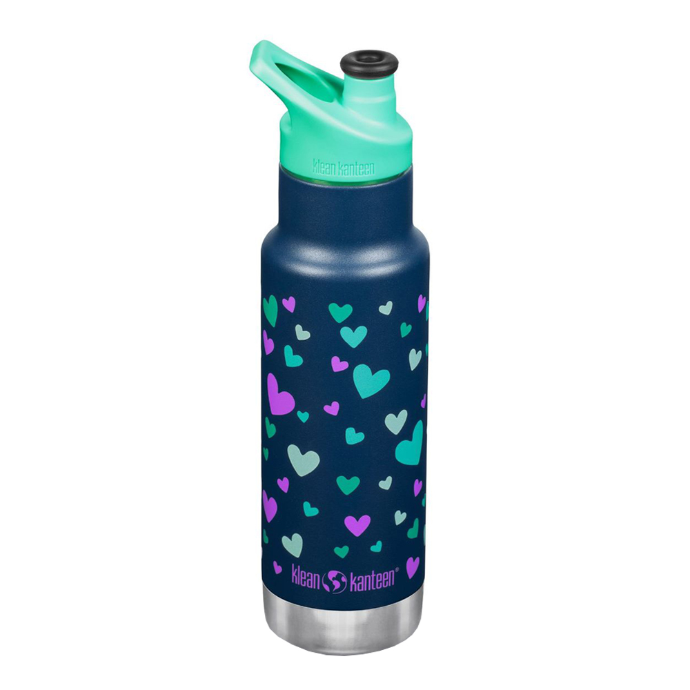 Kid Classic Narrow Termosflaska 35,5 cl Navy Hearts