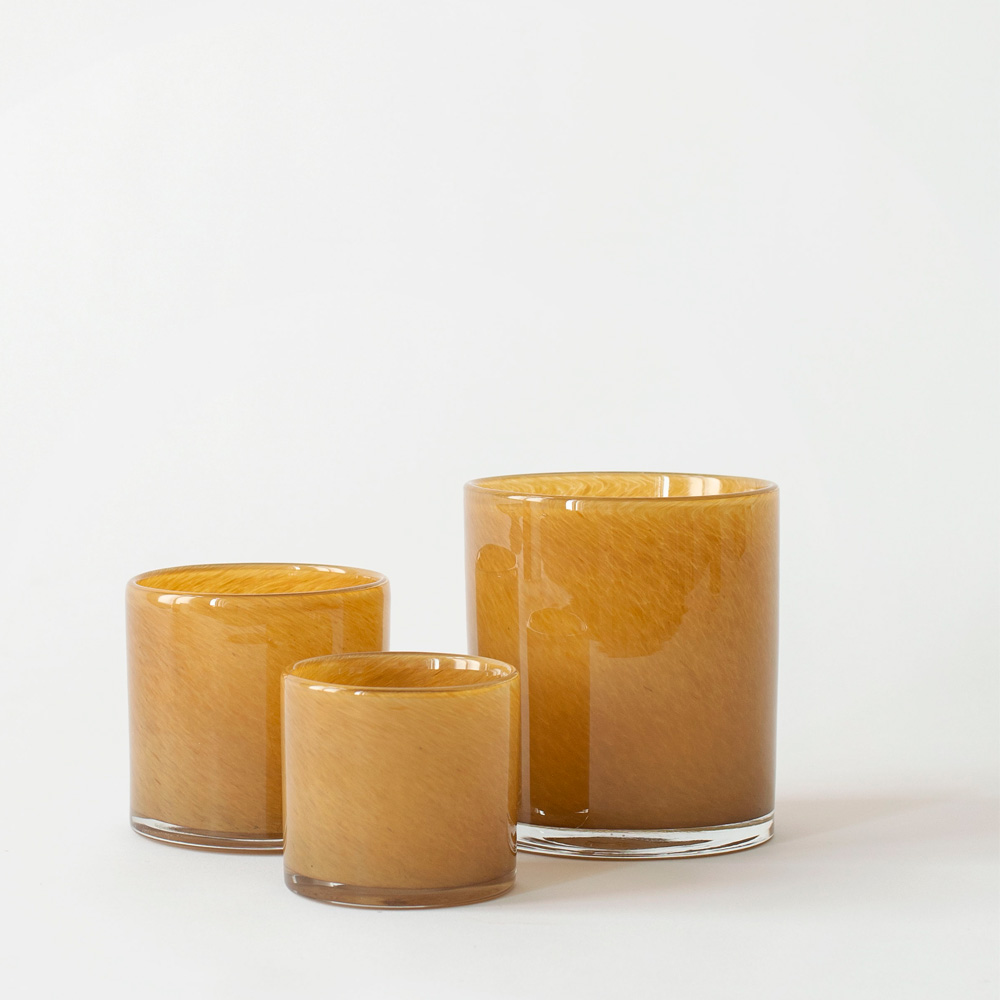 Lyric ljuslykta 10x10 cm Ginger