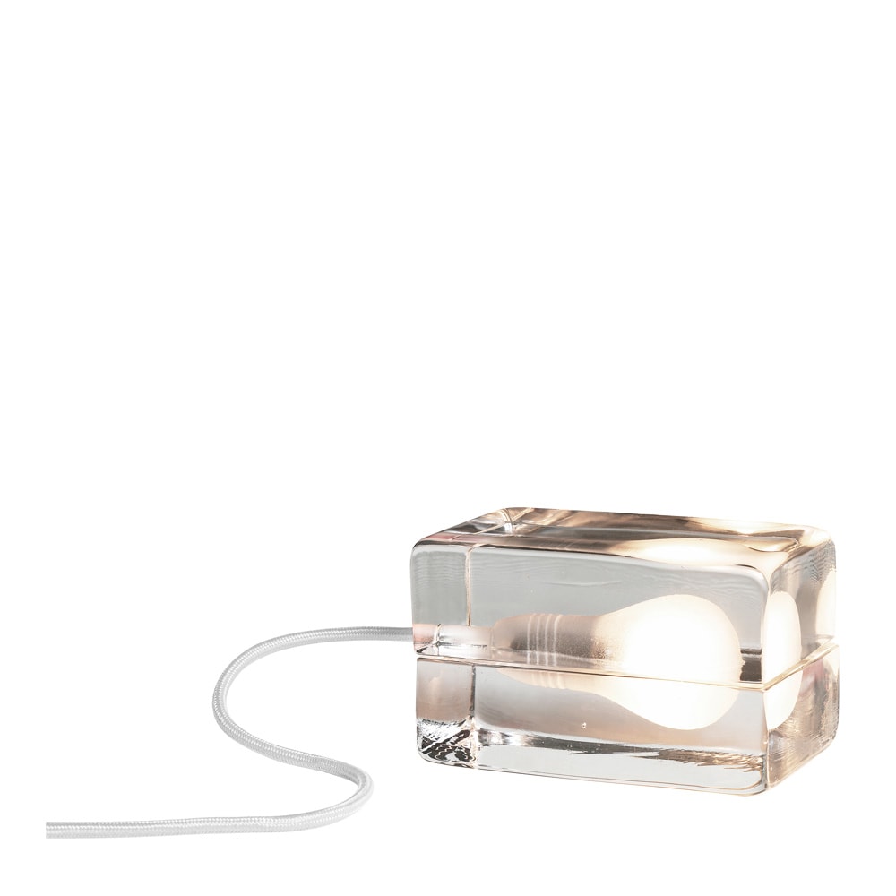 Block Lamp Vit sladd