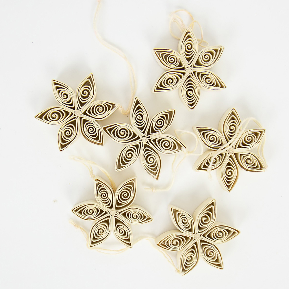 Julhänge Quilled Mini 6-pack