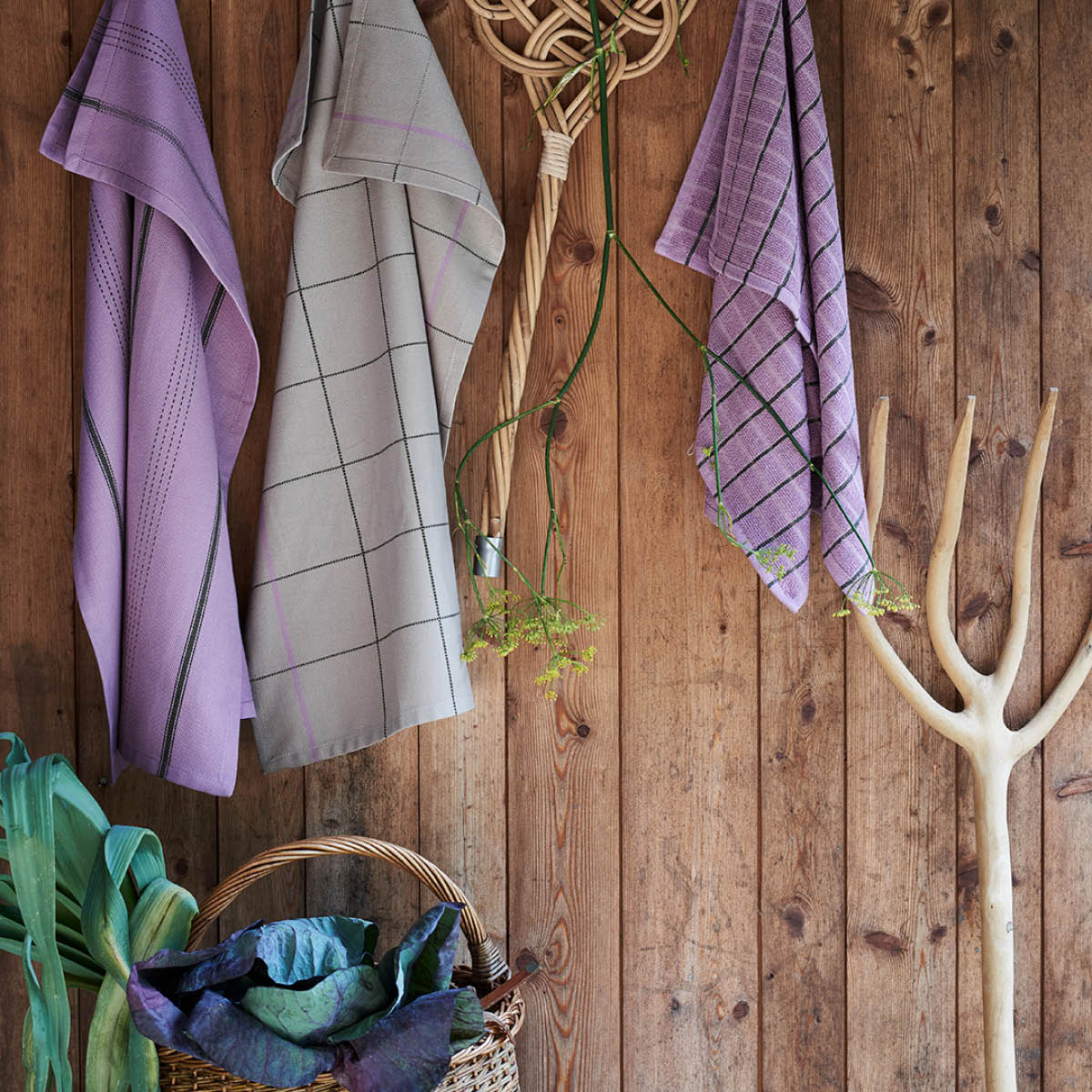 Rosendahl Textiles Terry Kökshandduk 50x70 cm Lavendel