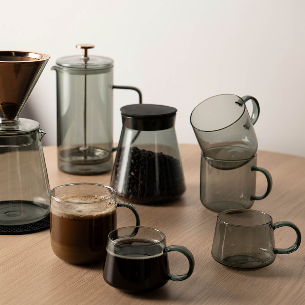 Lundi Kopp 22 cl 4-pack Grå