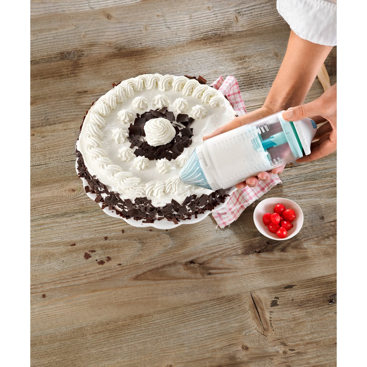 Deco cream Whipper Visp Vit