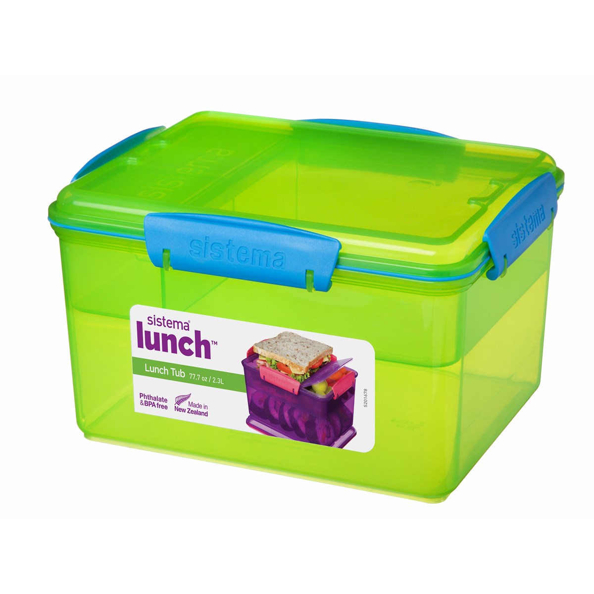 Lunch Matlåda 2,3L Ass