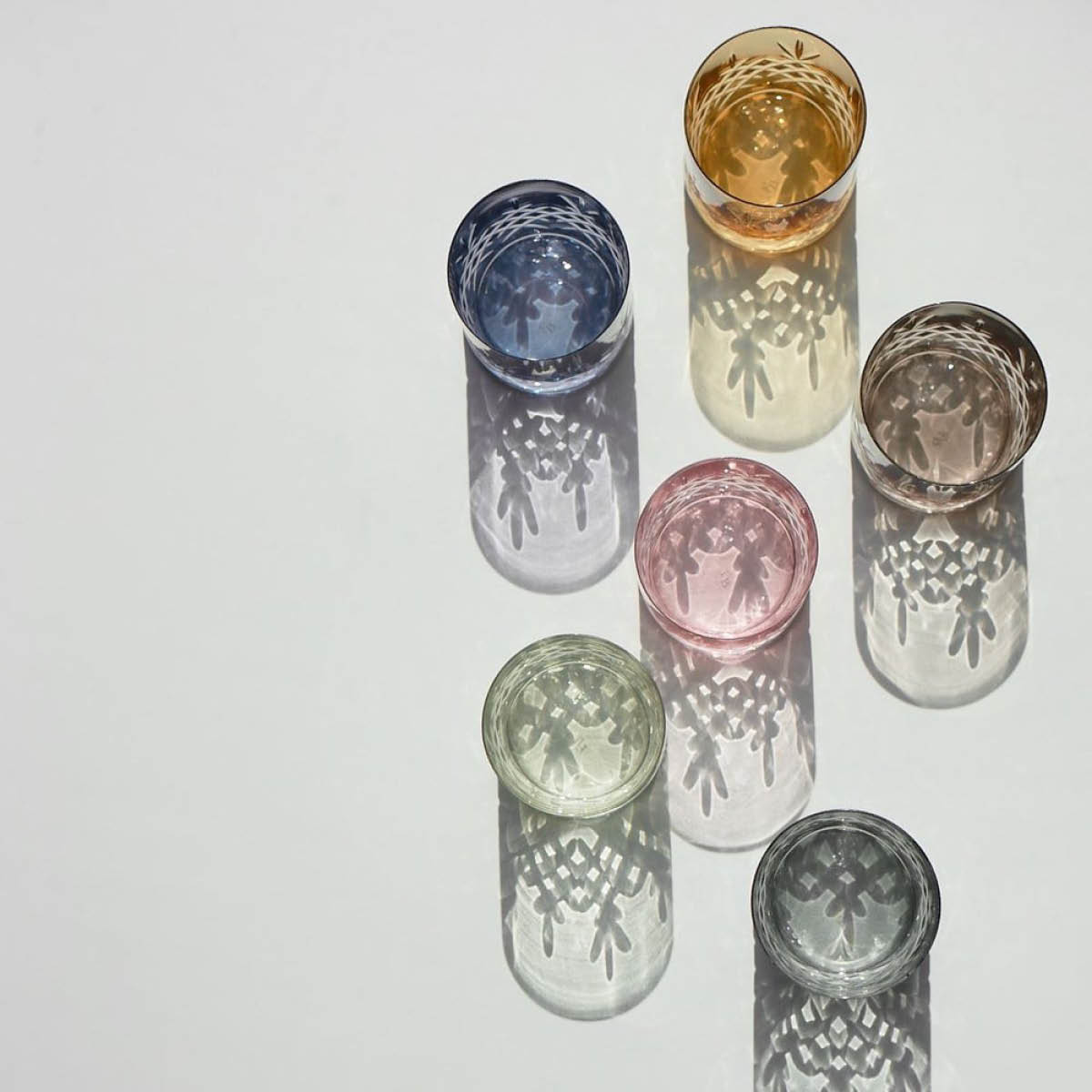 Crispy Lowball Glas 38 cl 2-pack Rosa