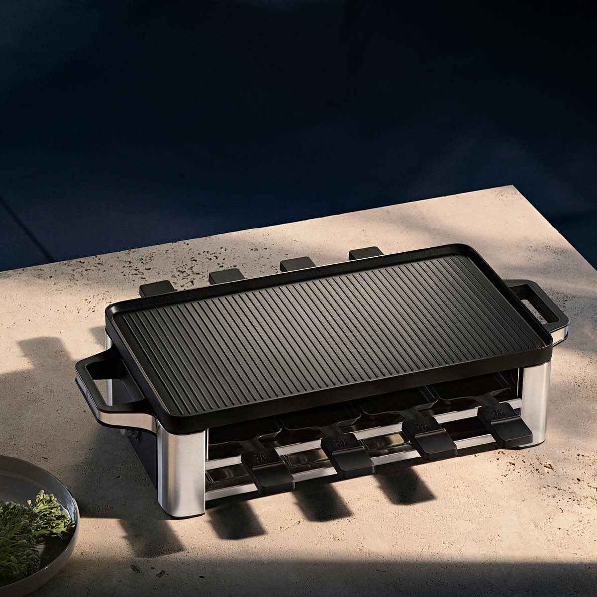 Lono Raclette 8 Minipannor cromargan