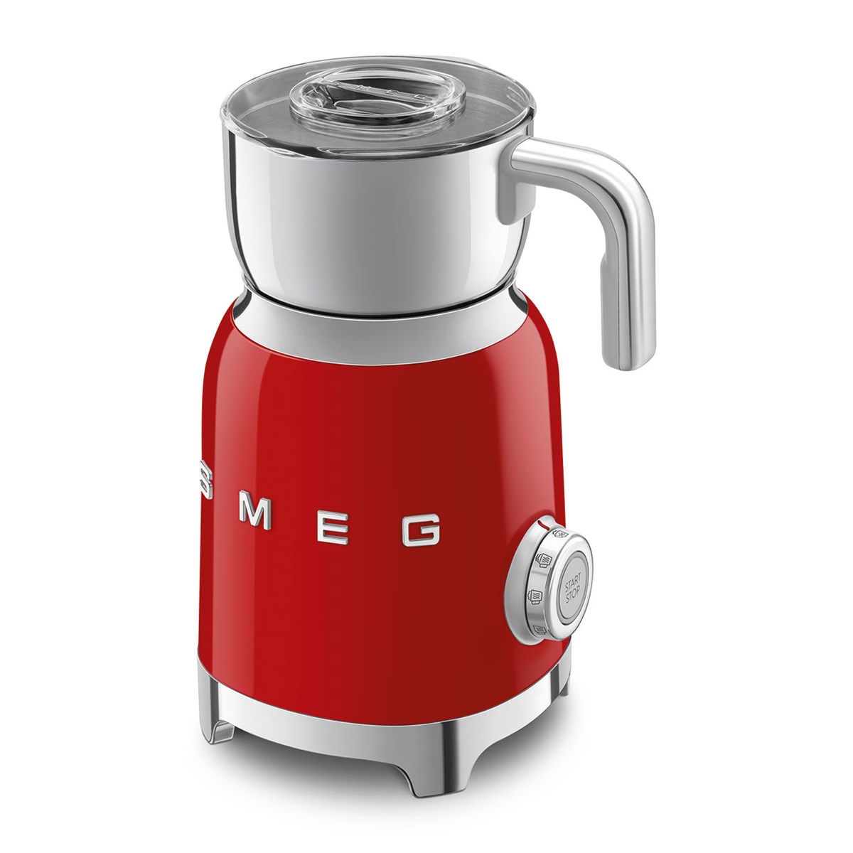 Smeg 50's Style Mjölkskummare Röd