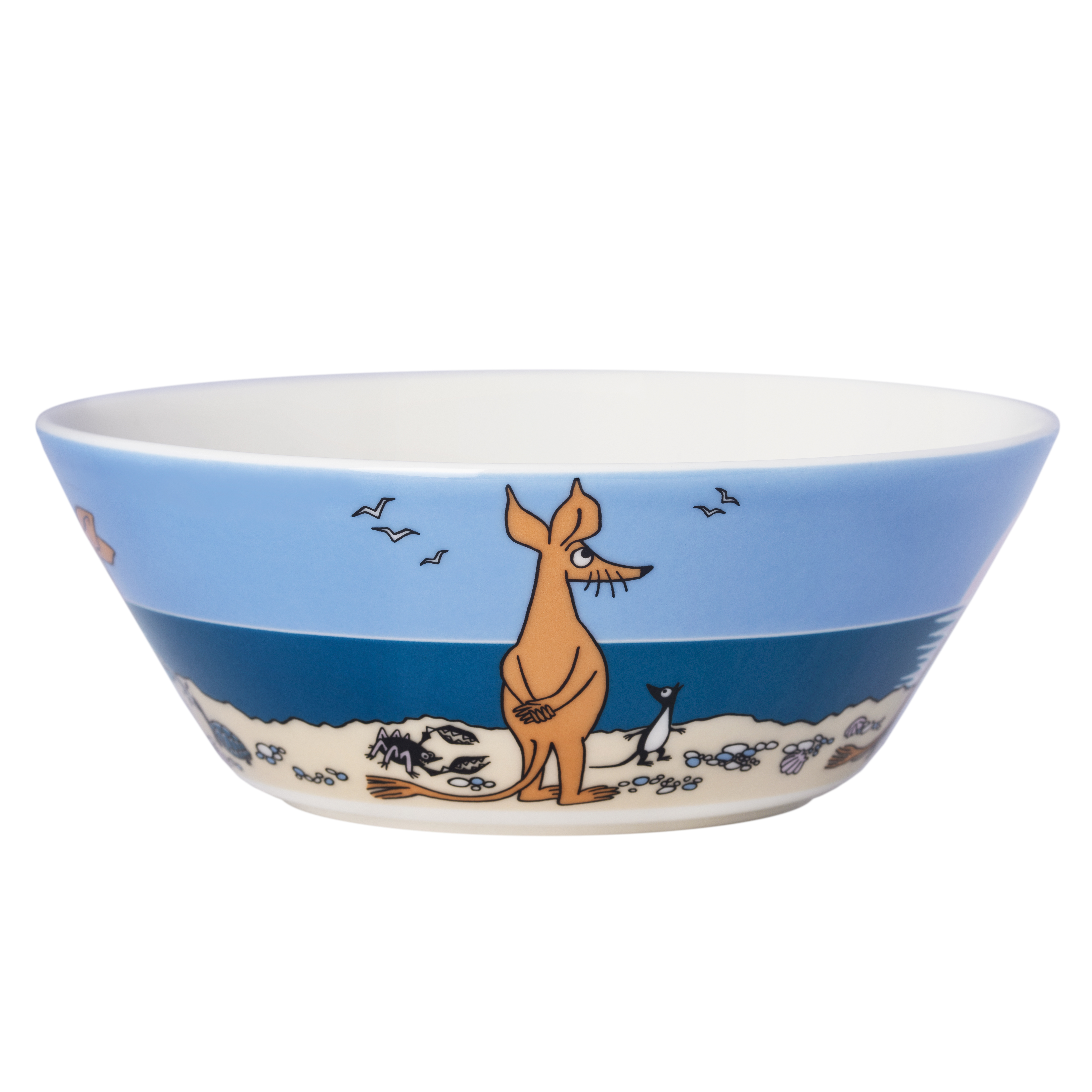Mumin Skål Sniff 15 cm Blå