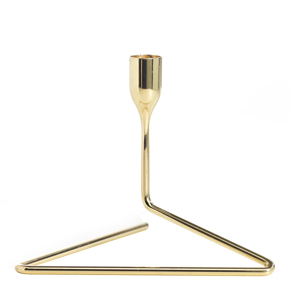 Puzzle Ljusstake 14 cm Guld