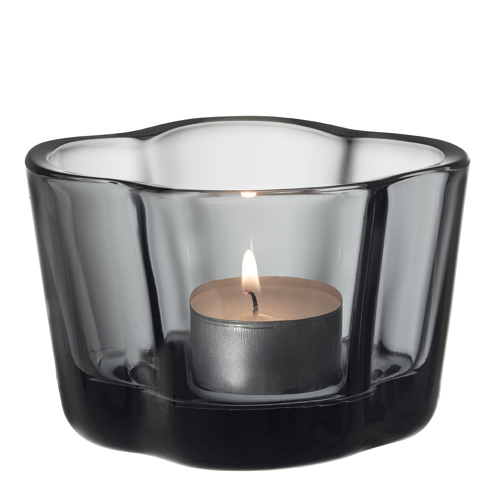 Alvar Aalto Collection Ljuslykta 6 cm Grå