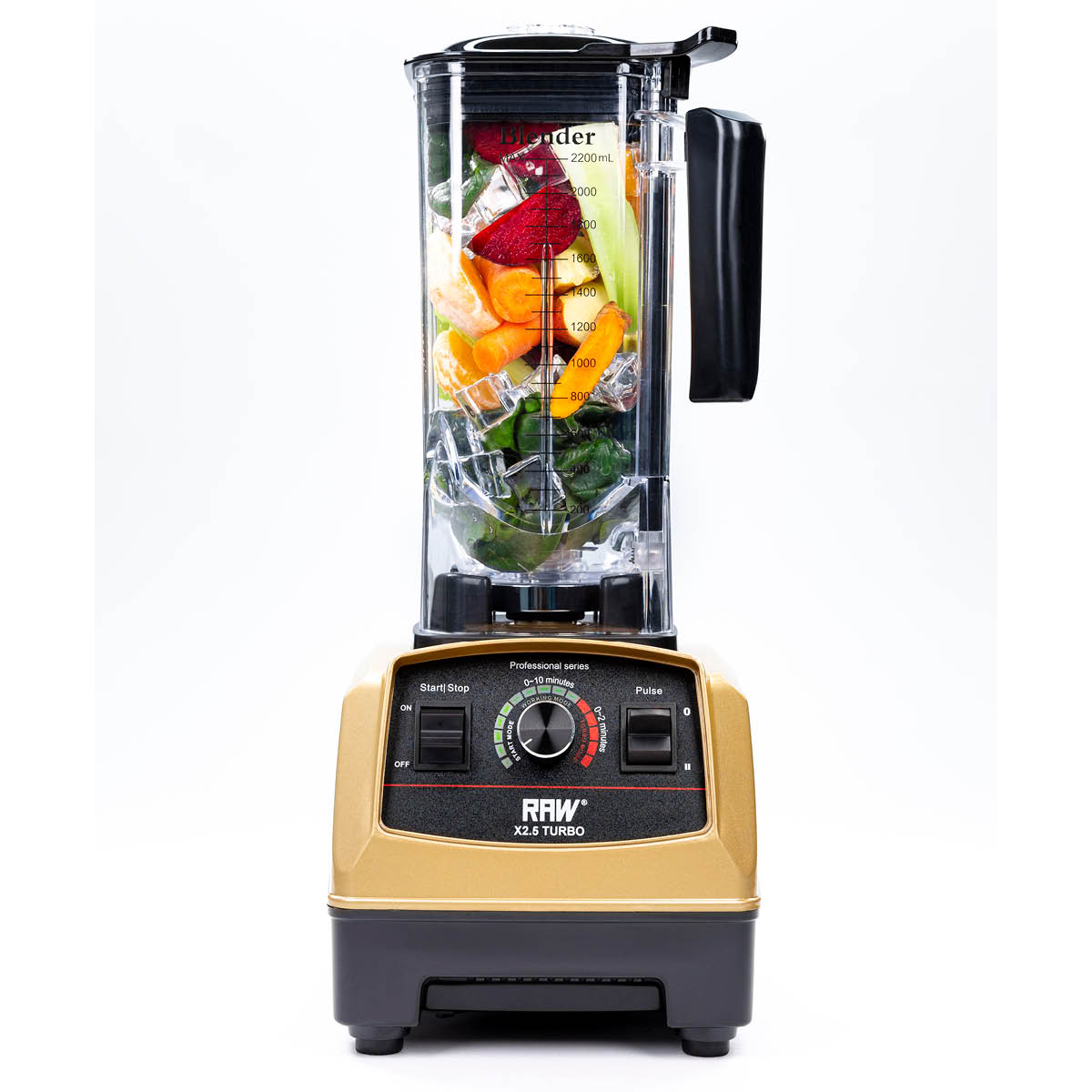 Blender x 2,5 Turbo 2,2L 1800W Guld