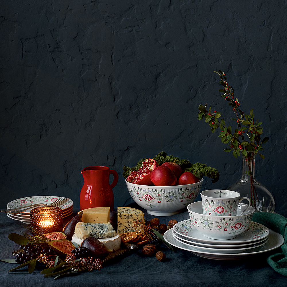 Swedish Grace Winter Tallrik flat 17 cm