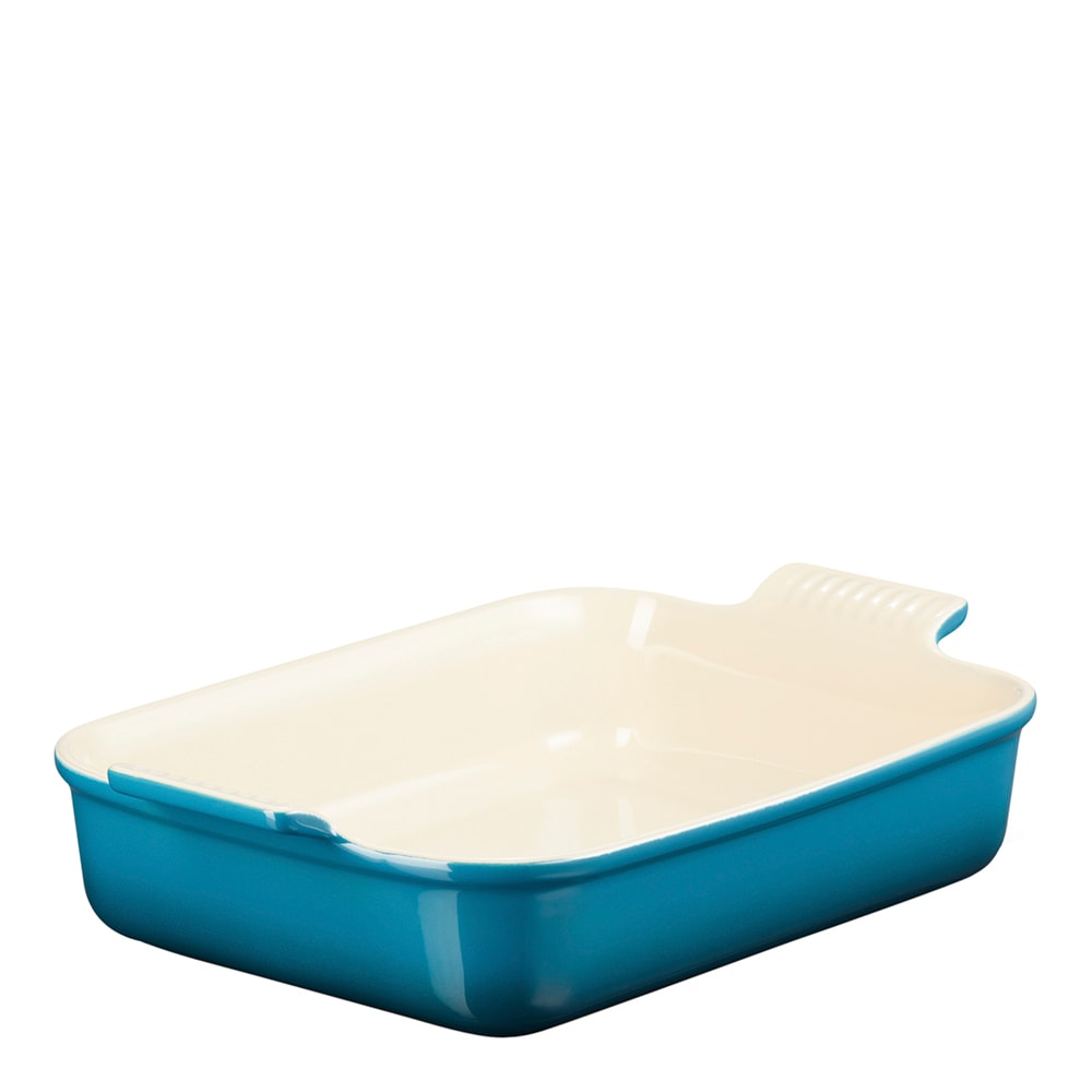 Heritage Rektangulär Form 26x19 cm Deep Teal