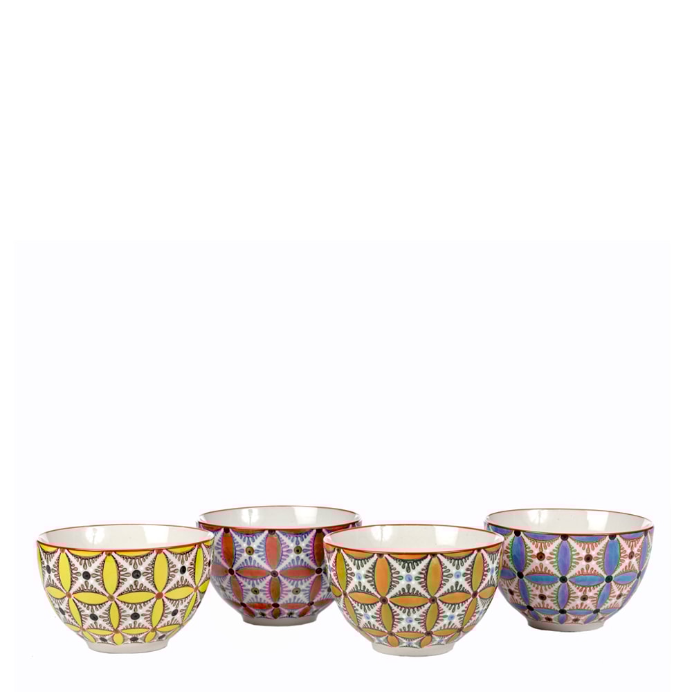 Hippy Skål 4-pack 12,5 cm