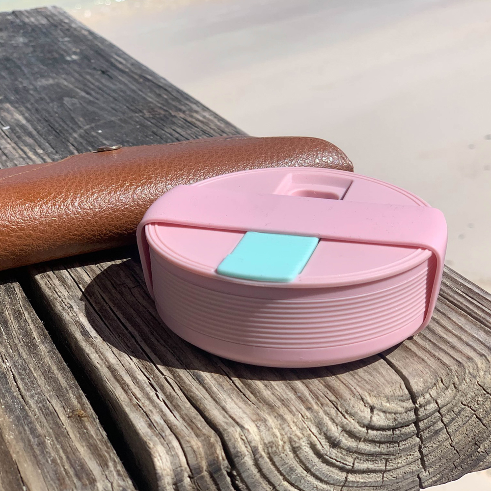 Collapsible Cup 35cl Pink