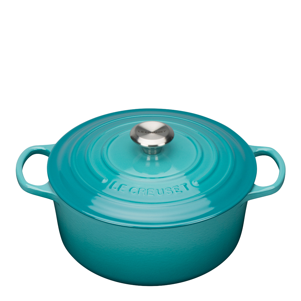 Signature Gjutjärnsgryta rund 26 cm 5,3 L Caribbean