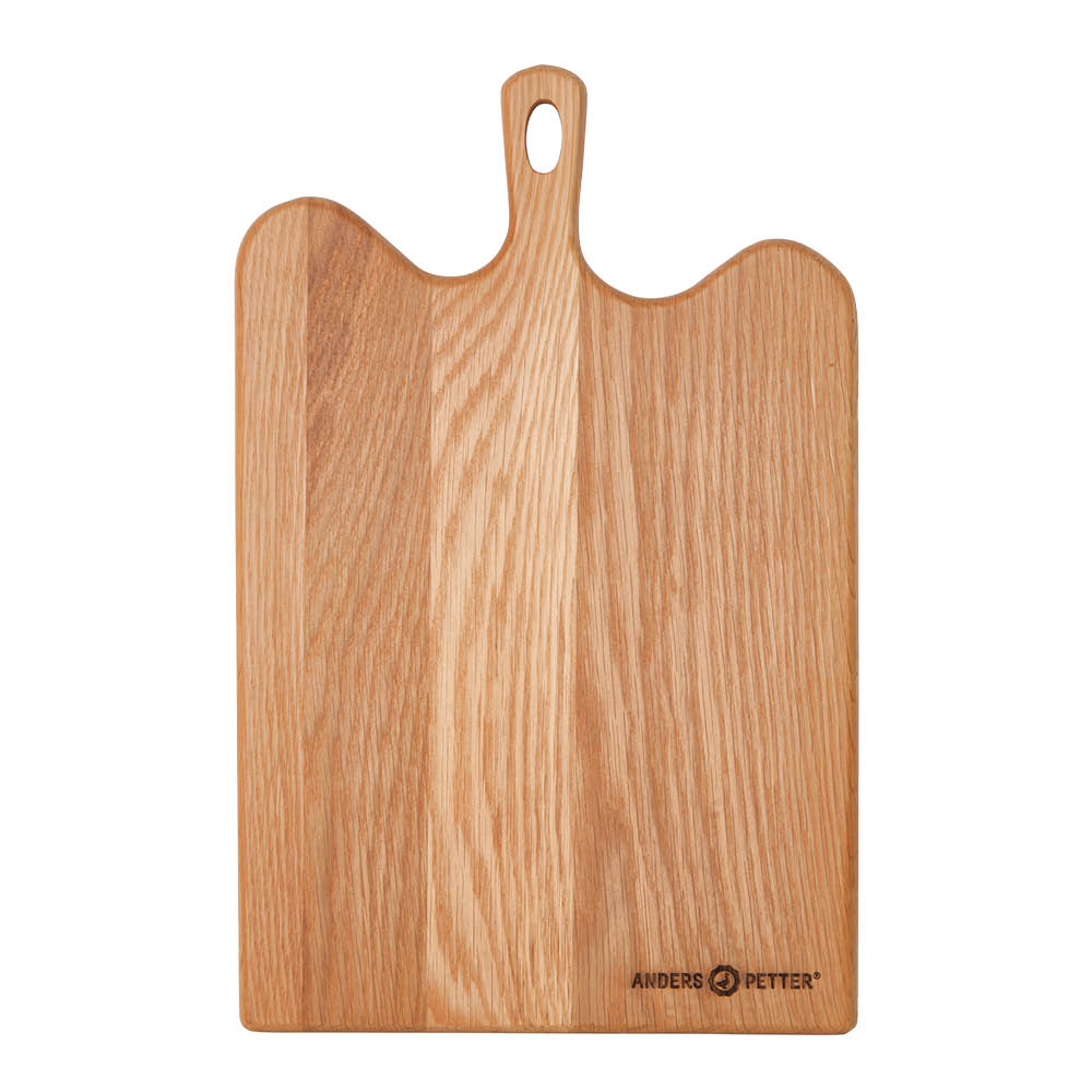 Signerat Skärbräda 46x33 cm Ek