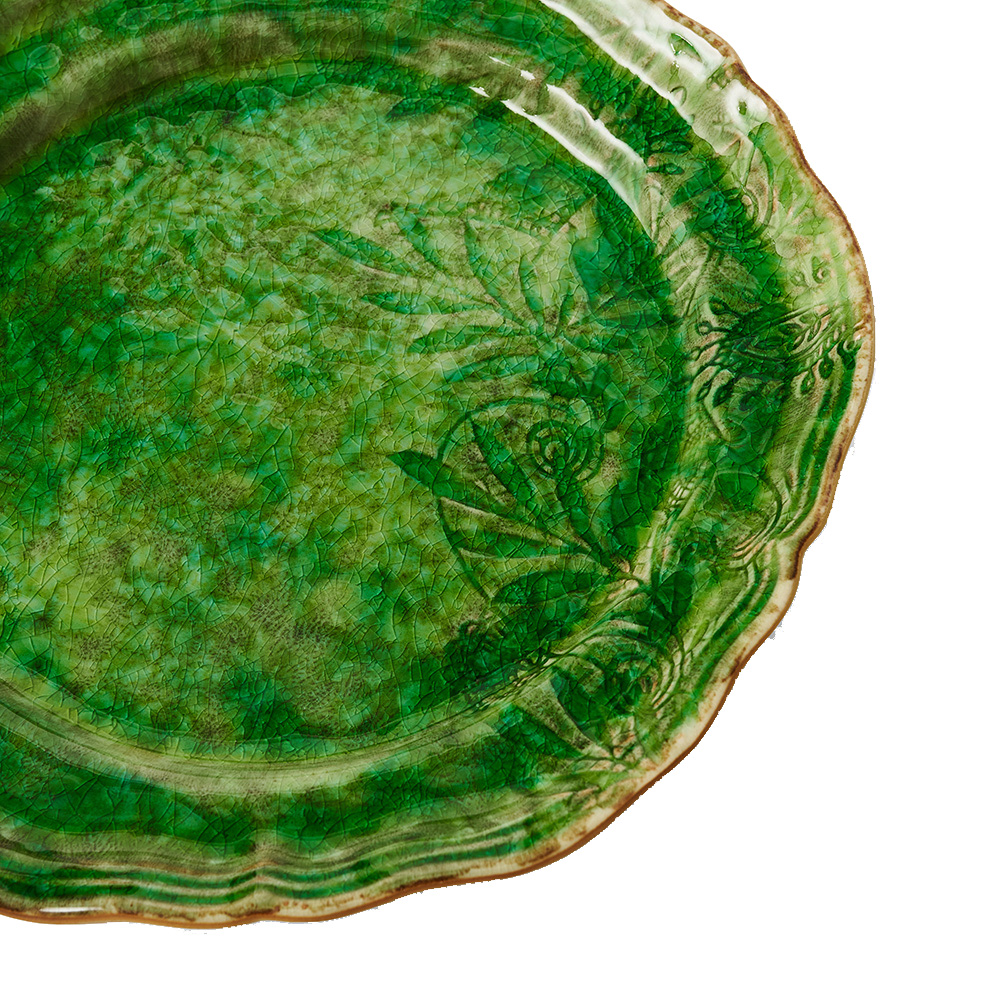 Arabesque Tallrik 28 cm Seaweed
