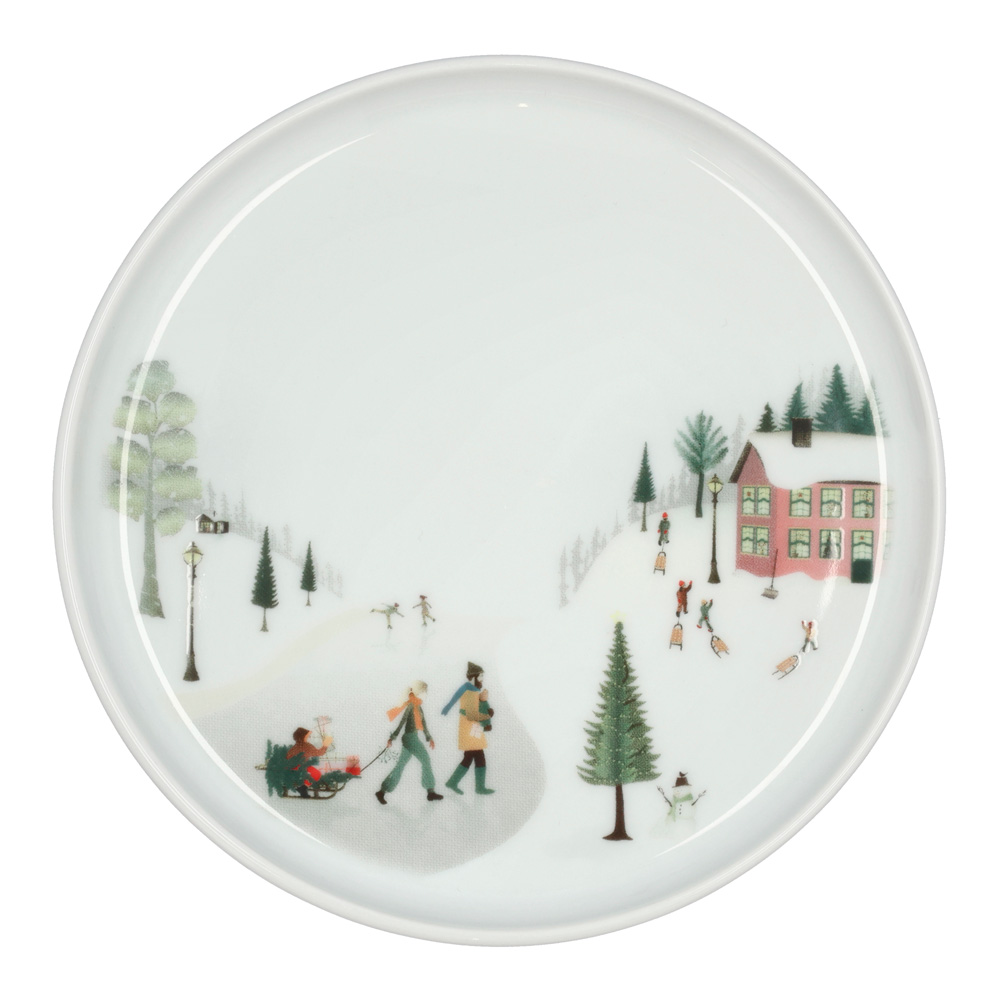 Vinter Tallrik 15,5 cm Vit