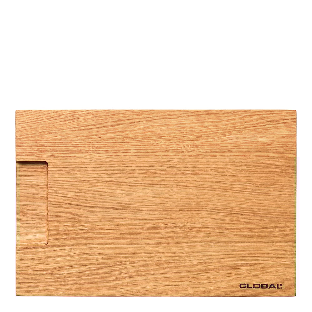 Global Skärbräda Ek 30x20x2,5 cm