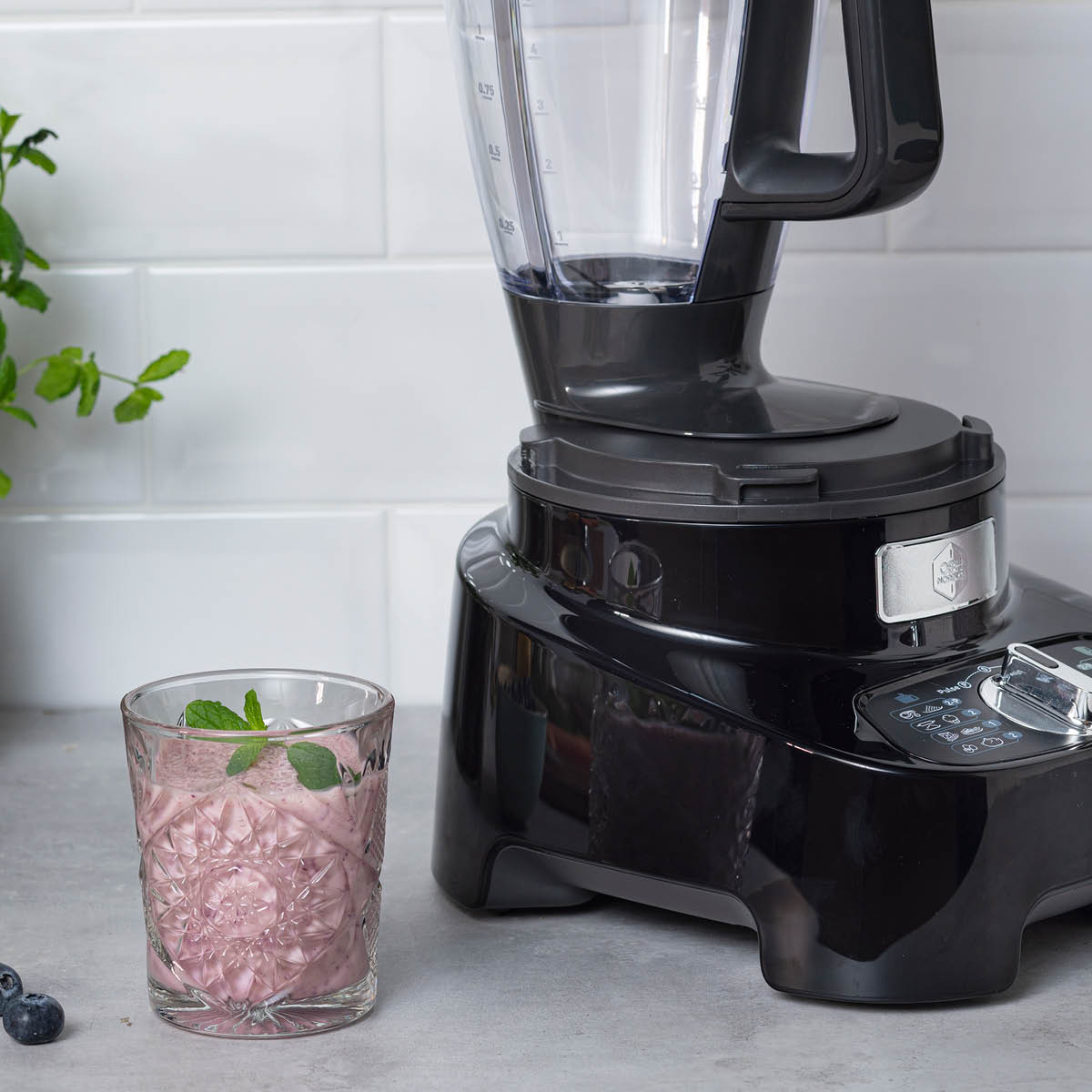 Double Force Pro Manual Blender Svart