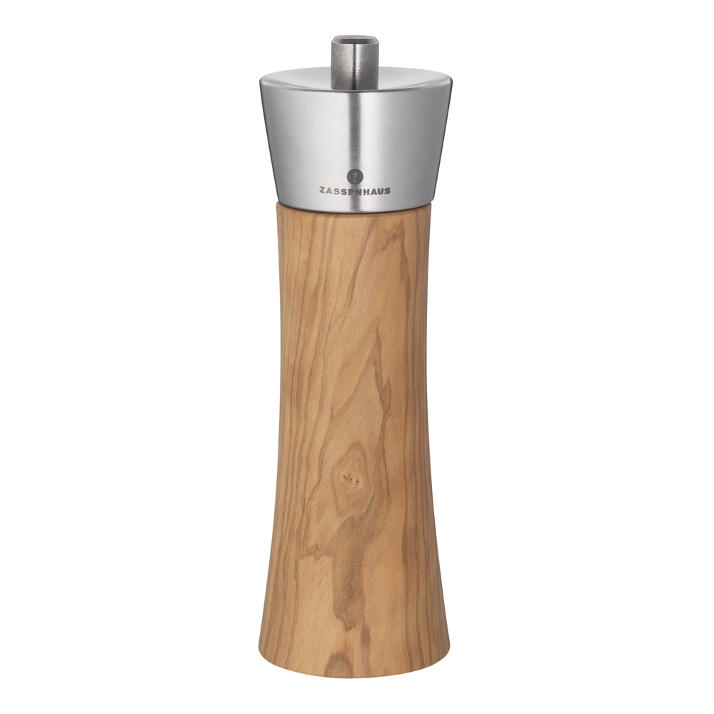 Augsburg Saltkvarn 18 cm Rostfri/Olivträ