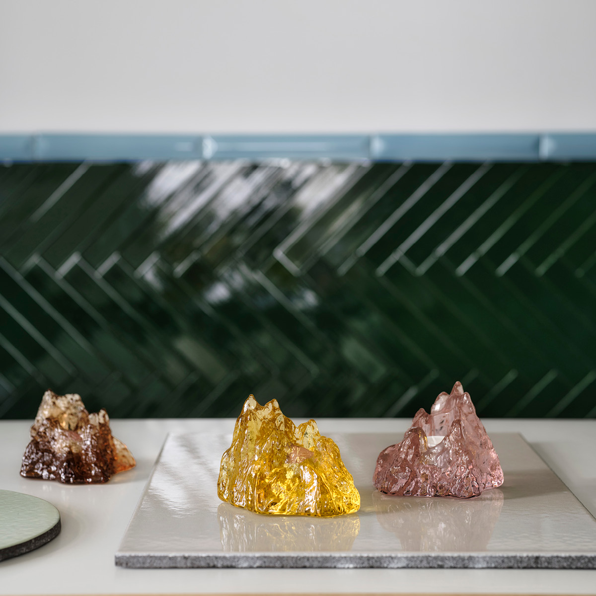 The Rock Ljuslykta 9,1 cm Rosa