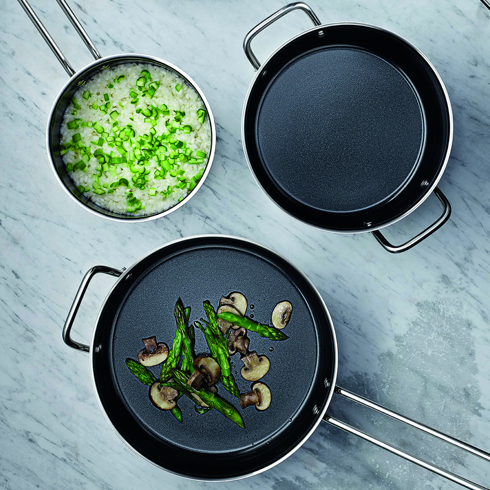 Eva Trio Kastrull 1,8 L Keramiskt Rostfritt stål