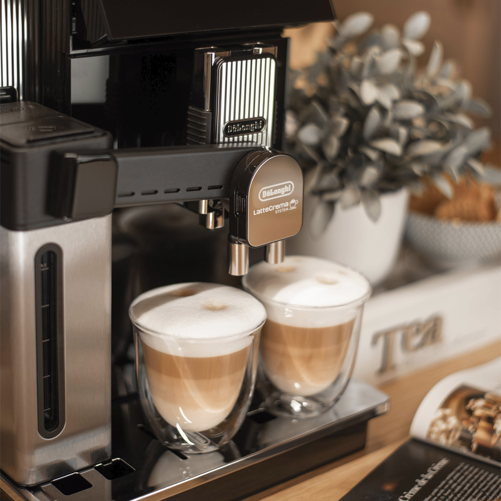 Maestosa Kaffemaskin Glas/Metall