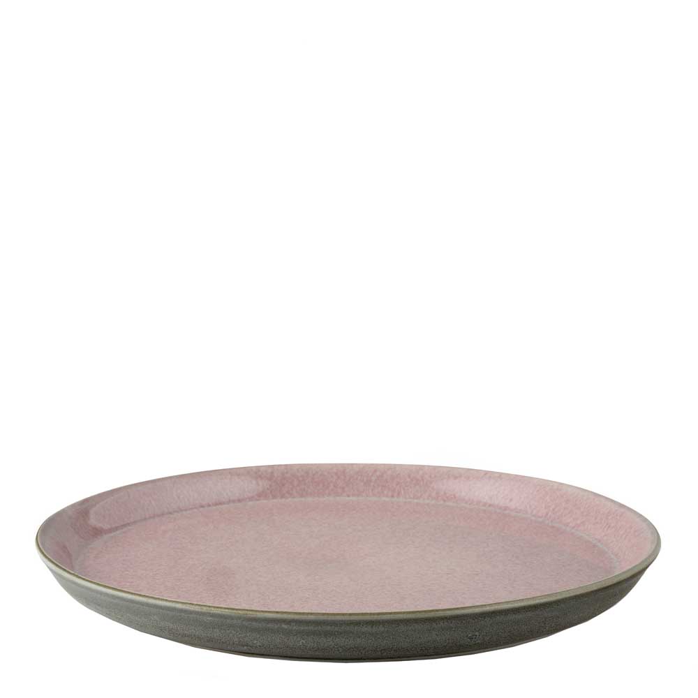 Tallrik Gastro 21 cm Grå/Rosa