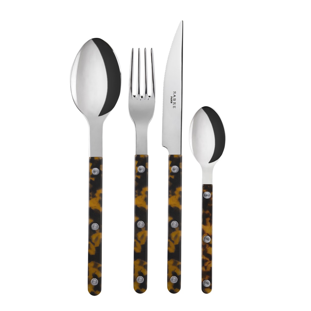 Bistrot Bestickset 24 delar Tortoise