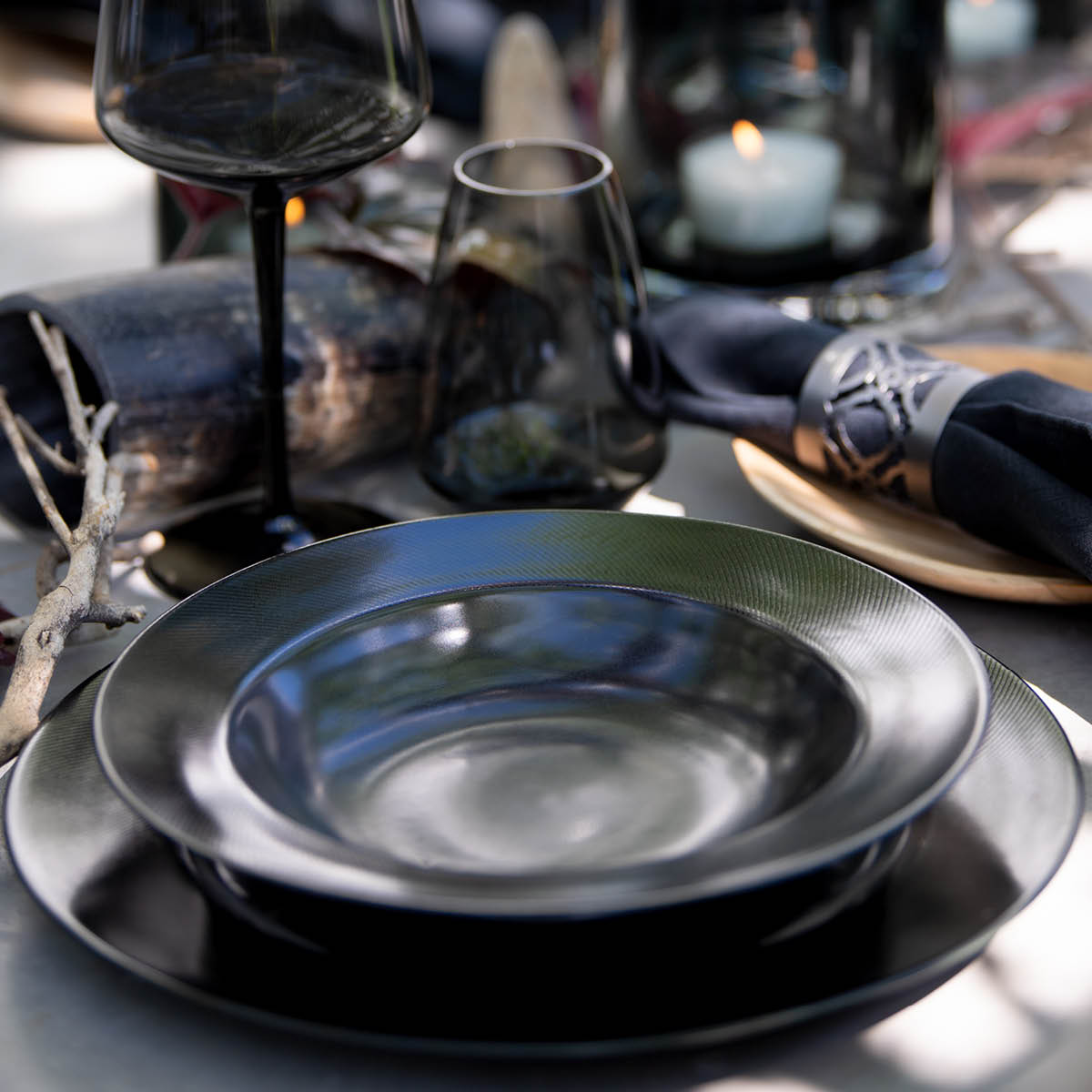 Noir Tallrik 28 cm Svart