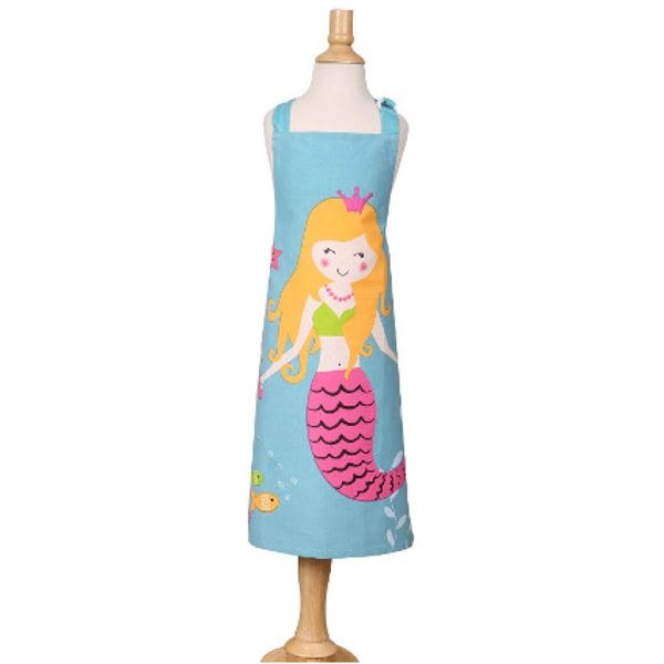 Barnförkläde Mermaid Teal